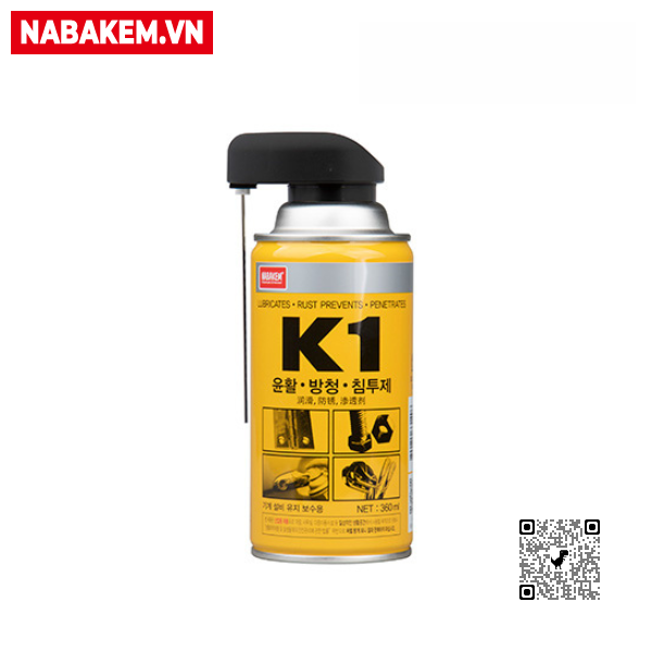 Hóa chất làm sạch, chống rỉ sét kim loại, bảo dưỡng khuôn K1 Nabakem-vietnam Hóa chất làm sạch, chống rỉ sét kim loại, bảo dưỡng khuôn K1 Nabakem